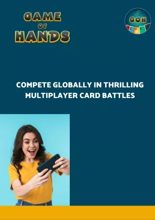 Art of Multiplayer Card Battles: Compete Globally with Game of Hands