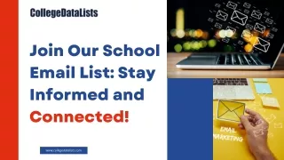 Join Our School Email List Stay Informed and Connected!