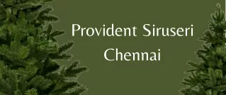 Provident Siruseri Chennai E Brochure Pdf