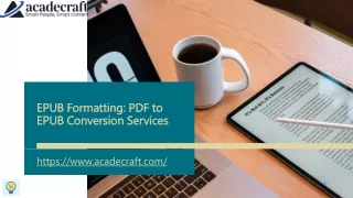 Effortless PDF to EPUB Conversion Services