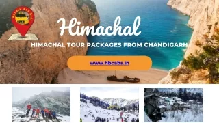 himachal tour packages from chandigarh -hbcabs chandigarh