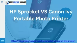 HP Sprocket VS Canon Ivy Portable Photo Printer