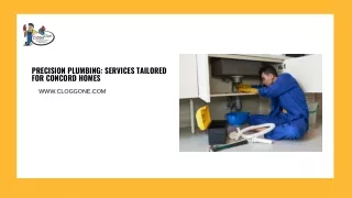 Precision Plumbing Services Tailored for Concord Homes