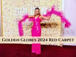 Golden Globes 2024 Red Carpet