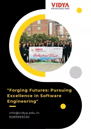 Forging Futures Pursuing Excellence in Software Engineering