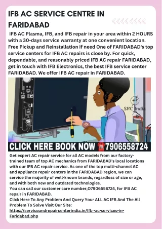 Ifb Ac Service Center In Faridabad