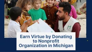 Earn Virtue by Donating to Nonprofit Organization in Michigan