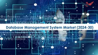Database Management System Market Size, Share, Growth Analysis 2024 - 2030