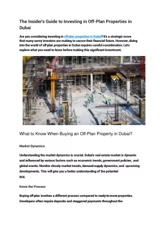 O2 Real Estate Dubai - Your Key to Smart Investing