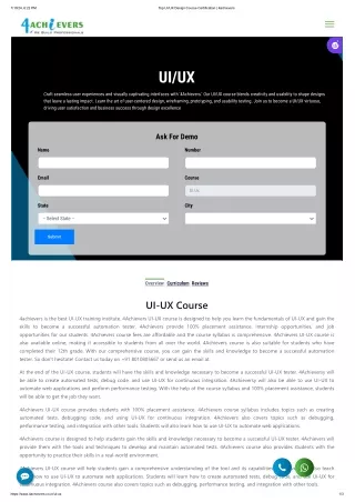 UI_UX Design Course Certification