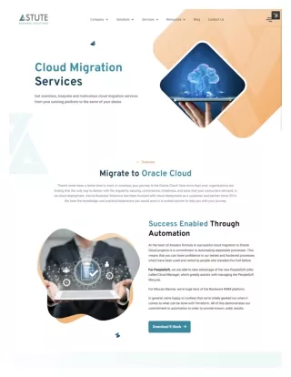 Cloud Migration Services in Digital Transformation