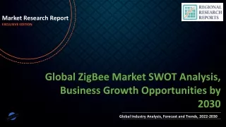 ZigBee Market SWOT Analysis, Business Growth Opportunities by 2030