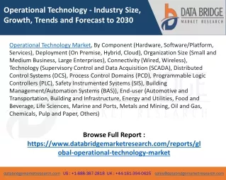 Operational Technology Market