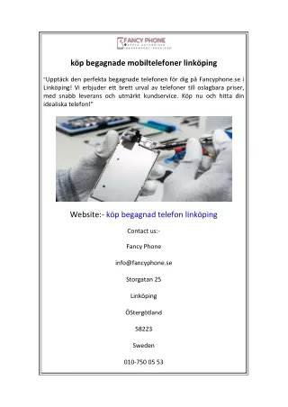 köp begagnade mobiltelefoner linköping