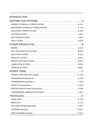 CASE IH 8010 Combine Service Repair Manual