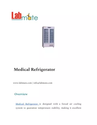 Medical Refrigerator