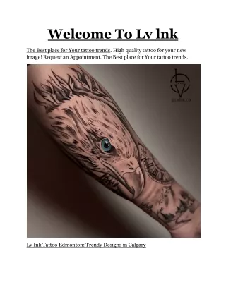 tattoo artist in Edmonton