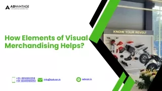 How Elements of Visual Merchandising Helps?