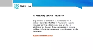 Ics Accounting Software | Nouila.com