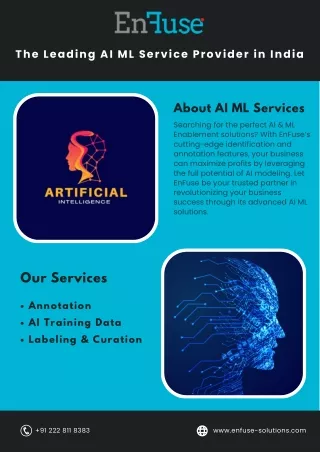 Elevate Your Business with EnFuse Solutions: India's Top AI and ML Service Provider