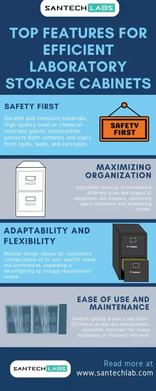 Top Features for Efficient Laboratory Storage Cabinets