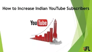 How to Increase Indian YouTube Subscribers - IndianLikes.com