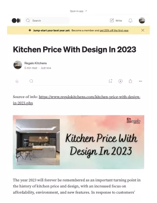 Kitchen Price With Design In 2023