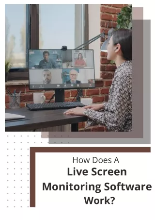 Live Screen Monitoring Software