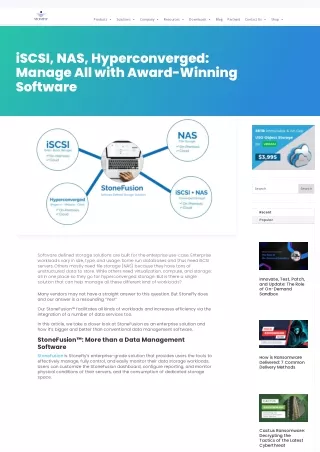 A Comprehensive Guide to iSCSI NAS Solutions
