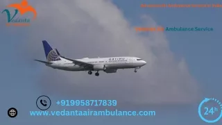 Hire Advanced Vedanta Air Ambulance Service in Bhopal for a High-tech CCU Setup