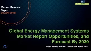 Energy Management Systems Market Size to Reach US$ 137.3 billion by 2030