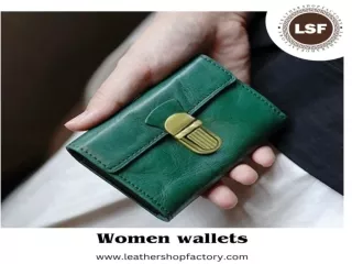 Fashionable Women Wallets – Leather Shop Factory