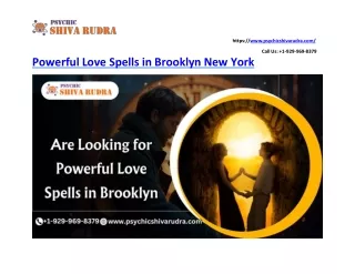 Powerful Love Spells in Brooklyn New York