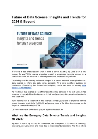 Future of Data Science_ Insights and Trends for 2024 & Beyond