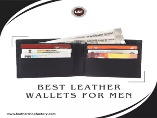 Best Leather Wallets for Men – Leather Shop Factory
