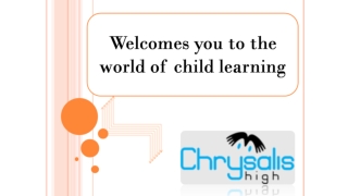 Child Education starts from Home