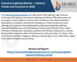 Industrial Lighting Market