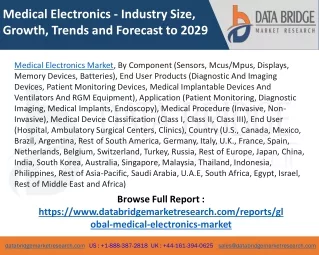 Medical Electronics Market