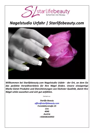 Nagelstudio Urfahr  Starlifebeauty.com