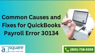 common causes and Fixes for quickbooks payroll error 30134
