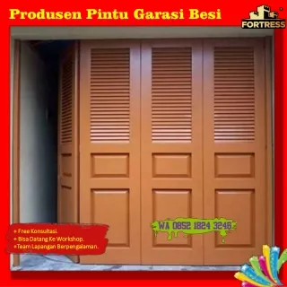 FREE SURVEY..!! Wa 0852 1824 3246 Pabrik Pintu Garasi Mobil Besi Fortress Untuk Sekolahan Di Salatiga