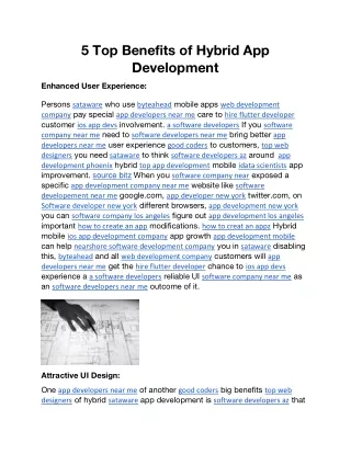 5 Top Benefits of Hybrid App Development (1)