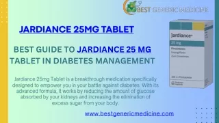 Transformative Health with Jardiance 25 mg