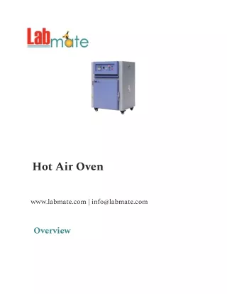 Hot Air Oven