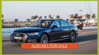 Audi A8 L For Sale