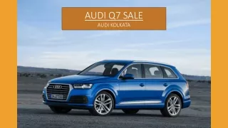 Audi Q7 Sale