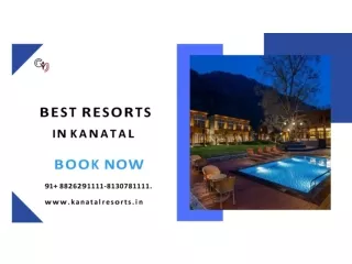 Luxury Resorts in Kanatal | Best Resorts in Kanatal