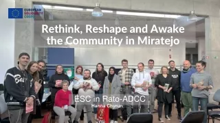 Rethink, Reshape and Awake the Community in