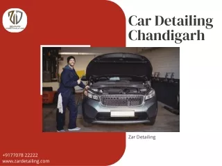 The Car Detailing Masters in Chandigarh