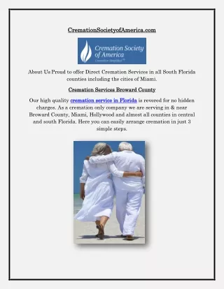 Cremation